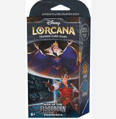 Disney Lorcana - Rise of the Floodborn Starter Deck - Amber & Sapphire